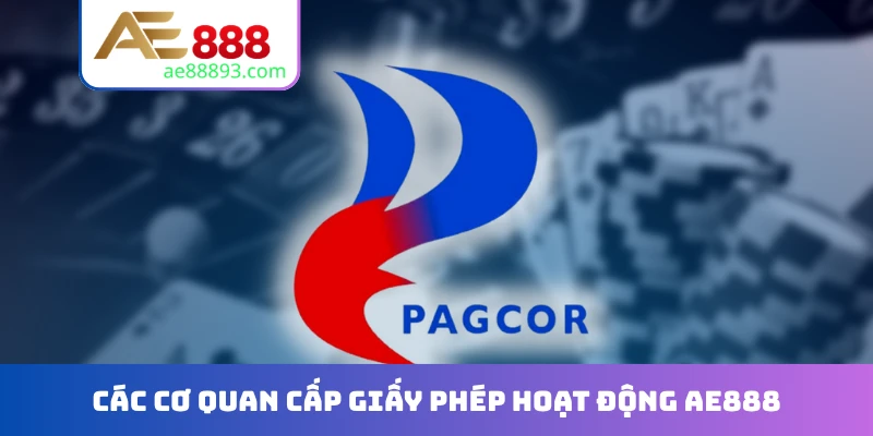 Các cơ quan cấp giấy phép hoạt động AE888