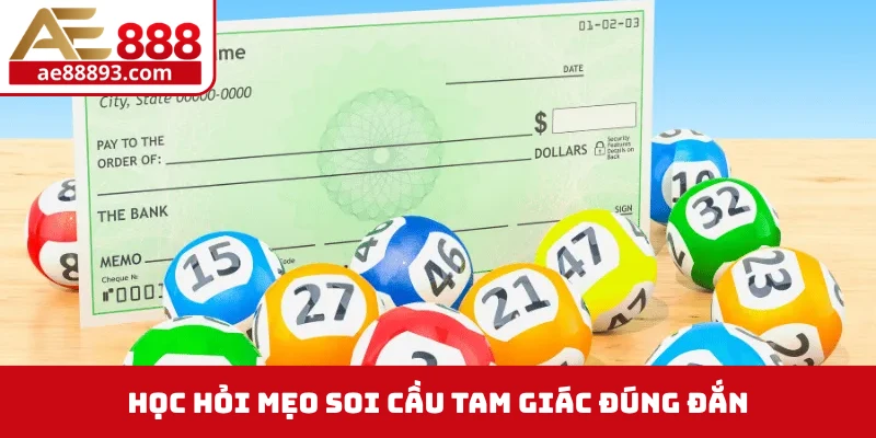 Học hỏi mẹo soi cầu tam giác đúng đắn