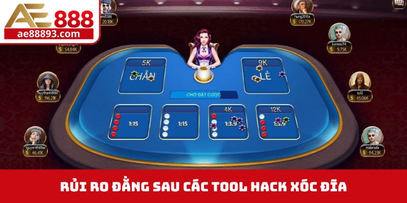 Rủi ro đằng sau các tool hack xóc đĩa