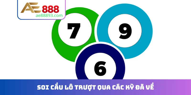 Soi cầu lô trượt qua các kỳ đã về