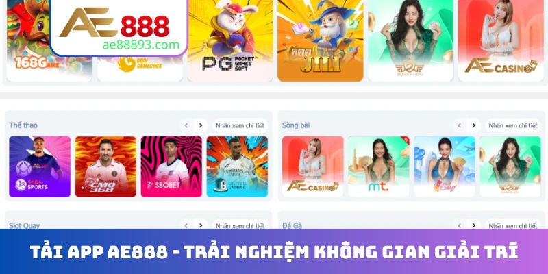 Tải app AE888