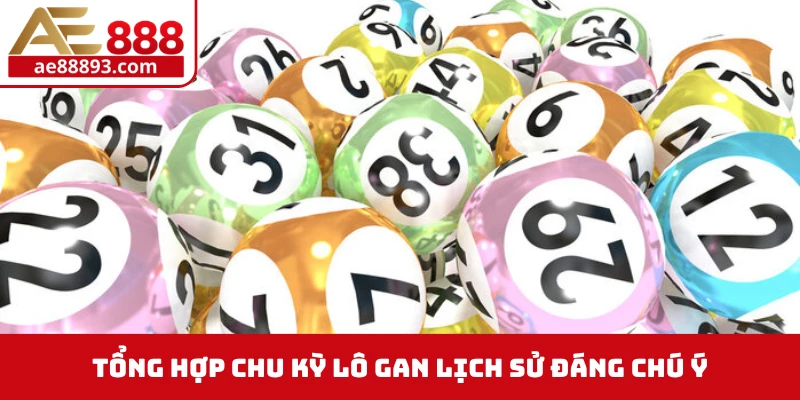 Tổng hợp chu kỳ lô gan lịch sử đáng chú ý