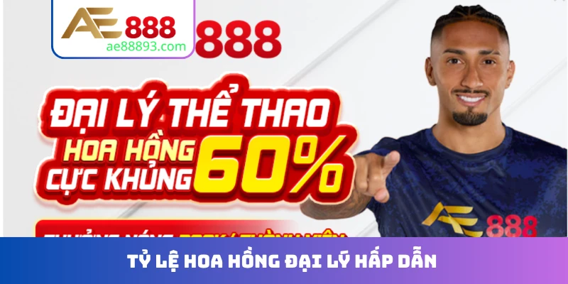 Tỷ lệ hoa hồng đại lý hấp dẫn
